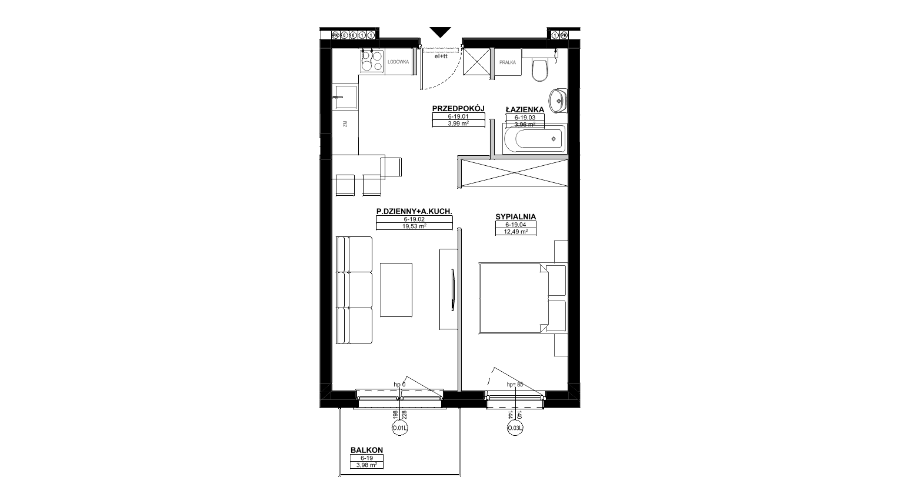 Mieszkanie nr 6A-19